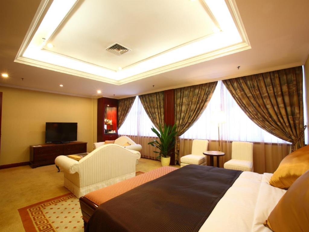 Beijing King Wing Hot Spring Hotel Oda fotoğraf