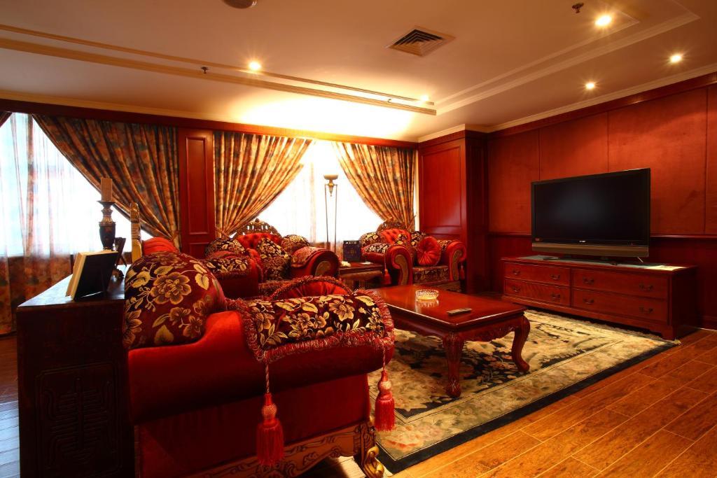 Beijing King Wing Hot Spring Hotel Oda fotoğraf